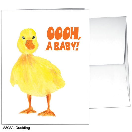 Duckling, Greeting Card (8308A)