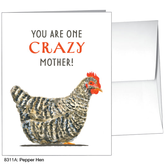 Pepper Hen, Greeting Card (8311A)