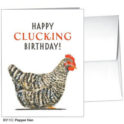 Pepper Hen, Greeting Card (8311C)