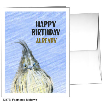 Feather Mohawk, Greeting Card (8317B)