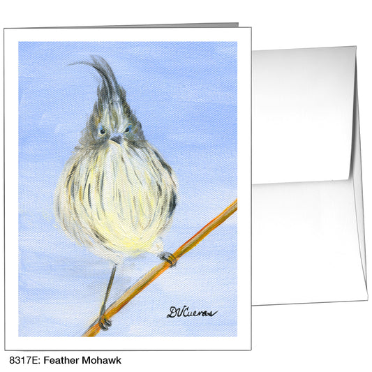 Feather Mohawk, Greeting Card (8317E)