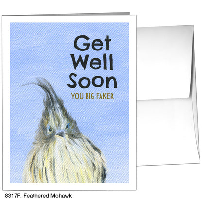 Feather Mohawk, Greeting Card (8317F)