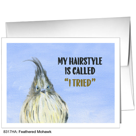 Feather Mohawk, Greeting Card (8317HA)