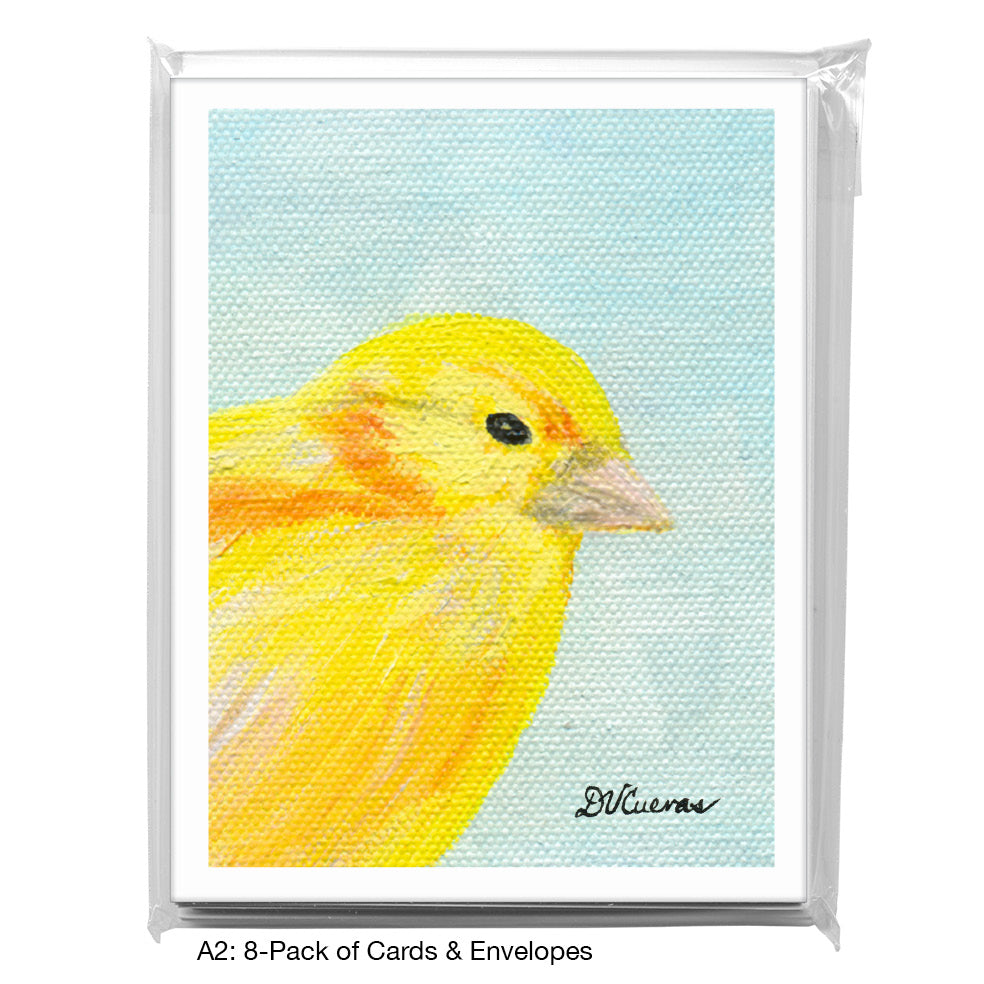 Canary, Greeting Card (8318C)