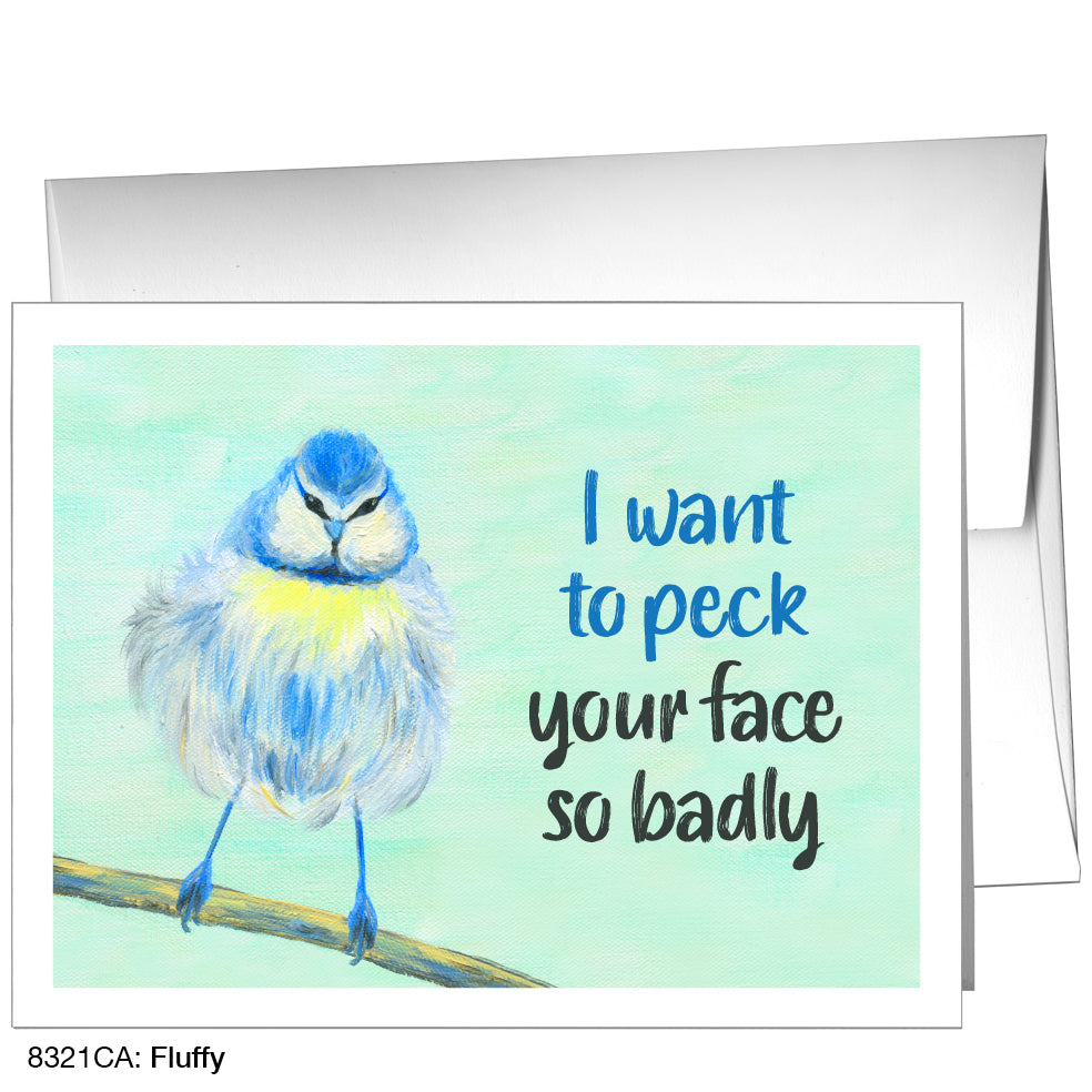 Fluffy, Greeting Card (8321CA)