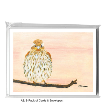 Sweet Finch, Greeting Card (8325A)