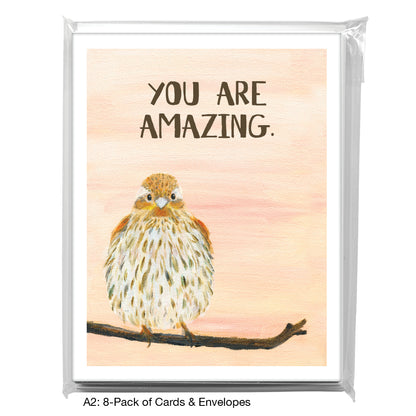 Sweet Finch, Greeting Card (8325G)