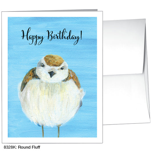 Round Fluff, Greeting Card (8328K)