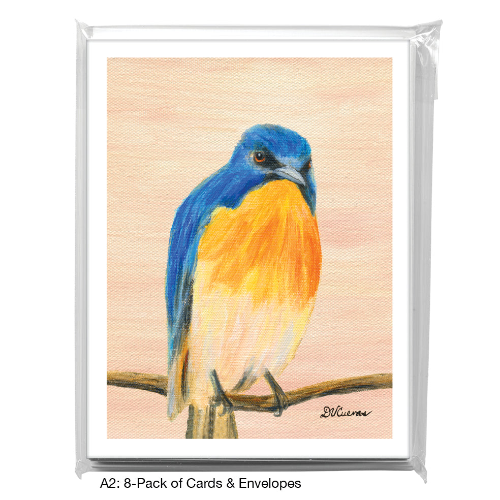 Orange Chest, Greeting Card (8330D)