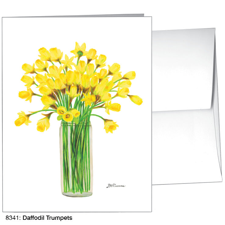 Daffodil Trumpets, Greeting Card (8341)