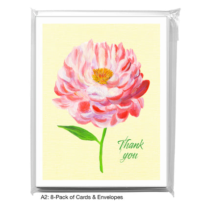 Garden Peony, Greeting Card (8342F)