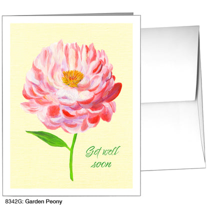 Garden Peony, Greeting Card (8342G)