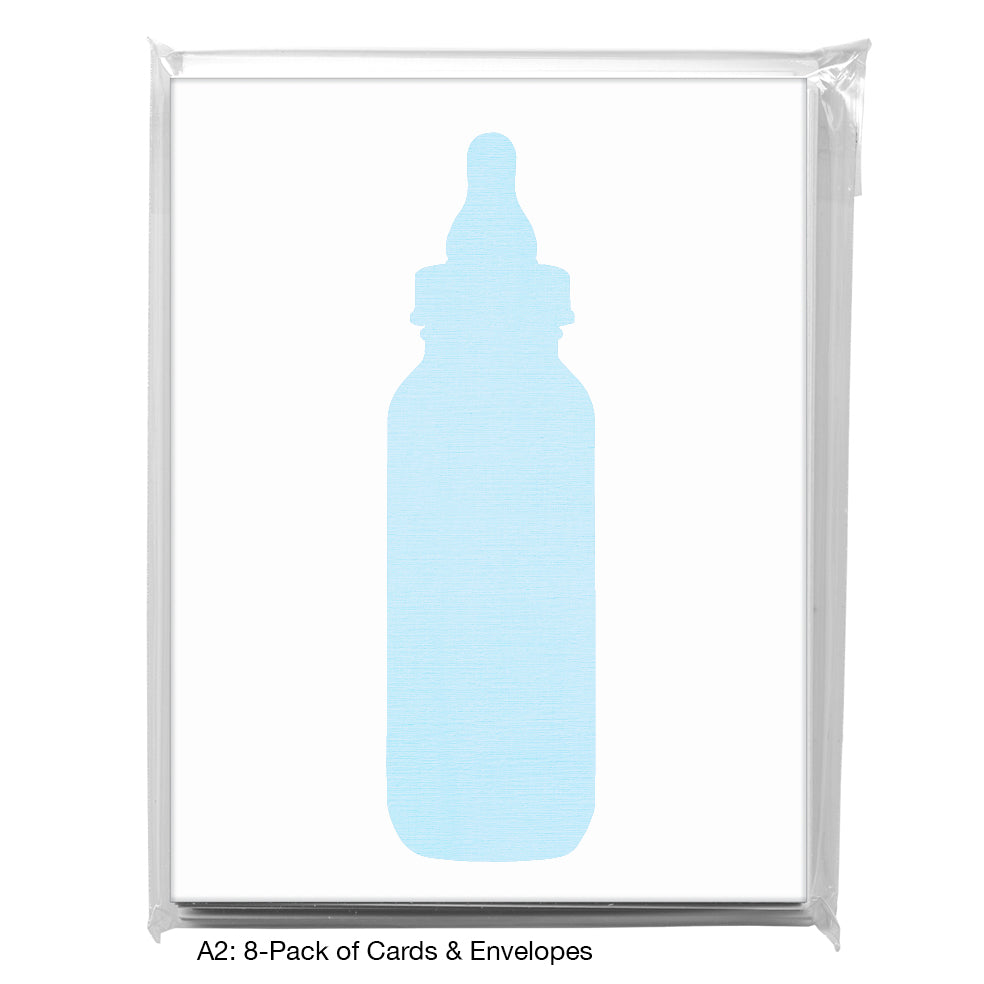 Bottle For Baby, Greeting Card (8346A)