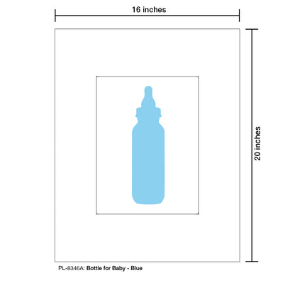 Bottle for Baby, Print (#8346A)