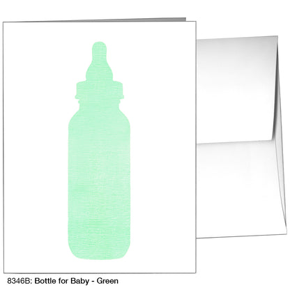 Bottle For Baby, Greeting Card (8346B)