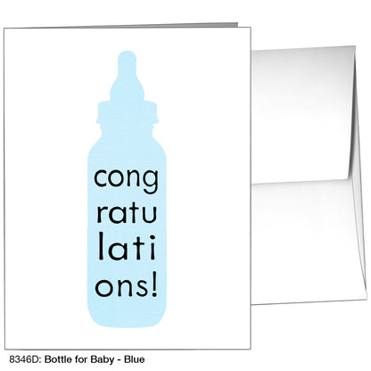 Bottle For Baby, Greeting Card (8346D)