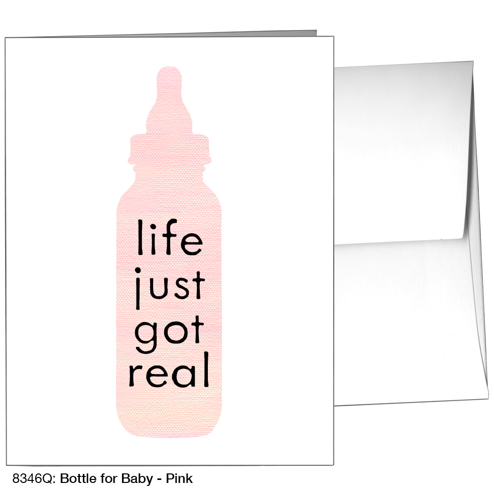 Bottle For Baby, Greeting Card (8346Q)