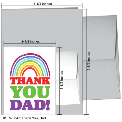 Thank You, Dad!, Greeting Card (8347)