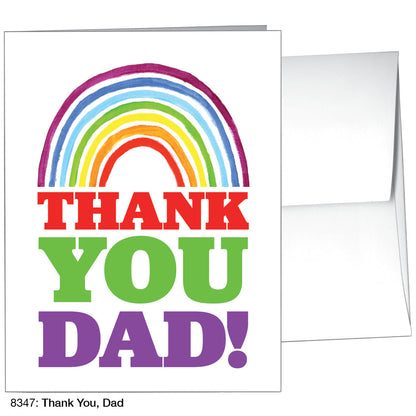 Thank You, Dad!, Greeting Card (8347)