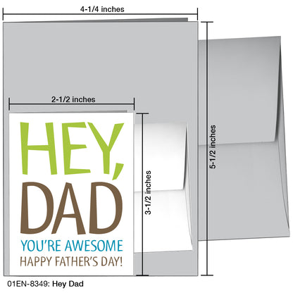 Hey Dad, Greeting Card (8349)