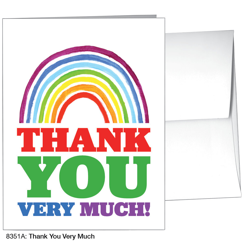 Thank You Very Much, Greeting Card (8351A)