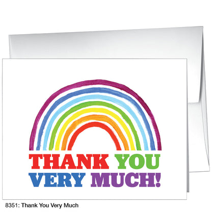 Thank You Very Much, Greeting Card (8351)