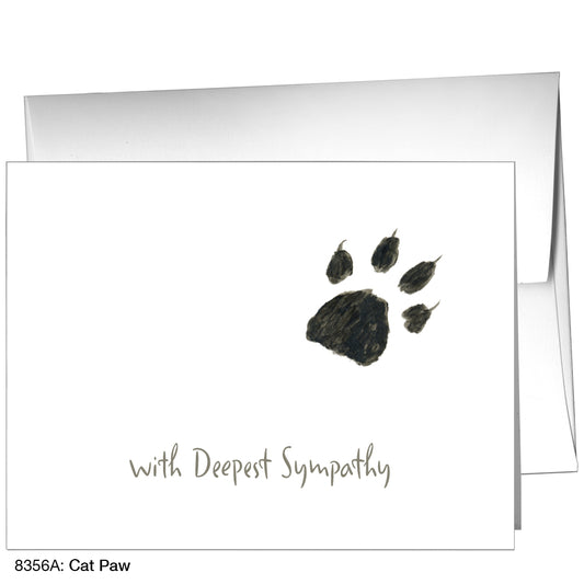 Cat Paw, Greeting Card (8356A)