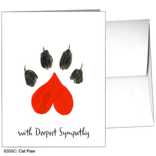 Cat Paw, Greeting Card (8356C)