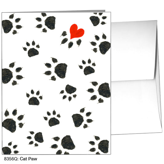 Cat Paw, Greeting Card (8356Q)