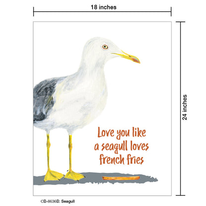 Seagull, Card Board (8636B)