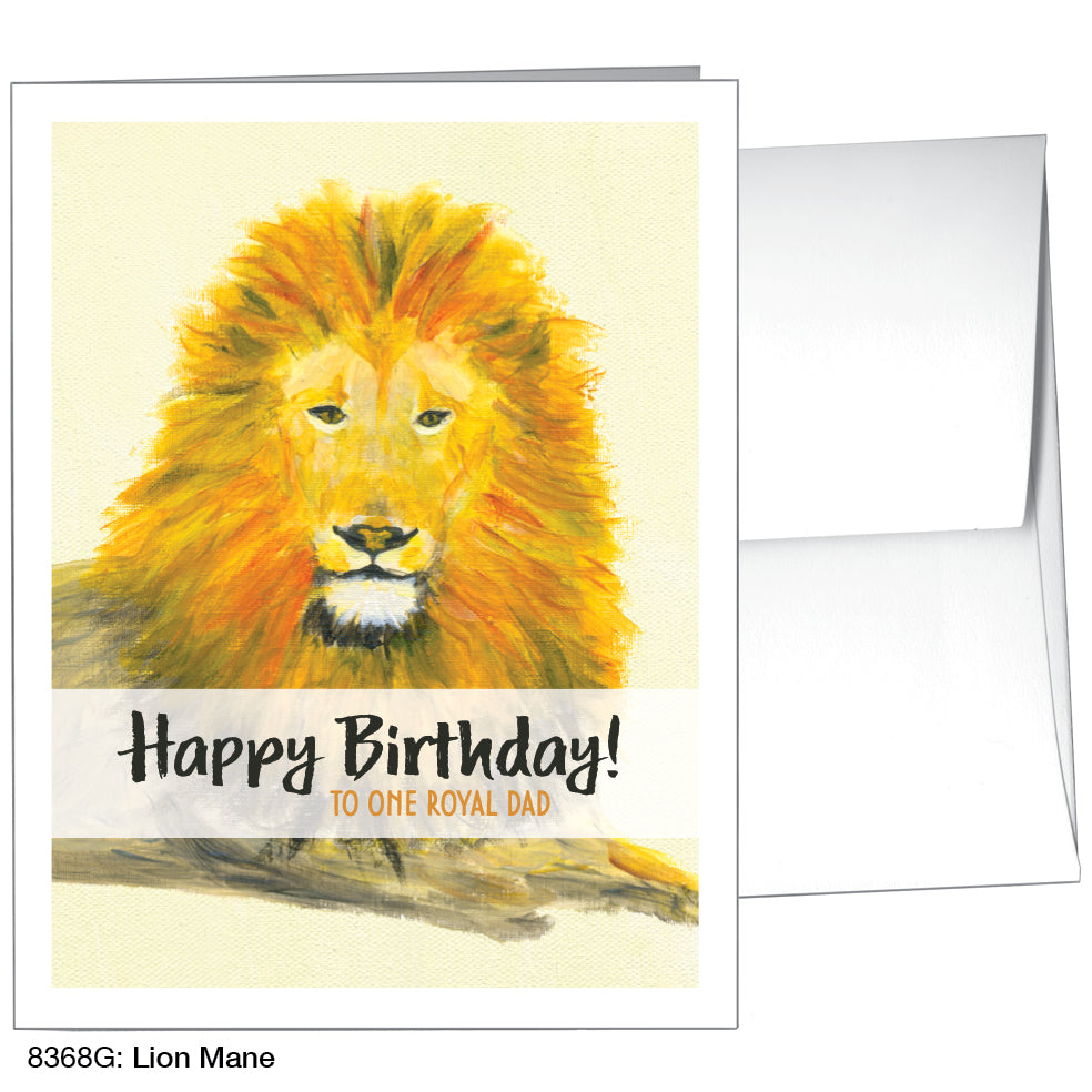 Lion Mane, Greeting Card (8368G)