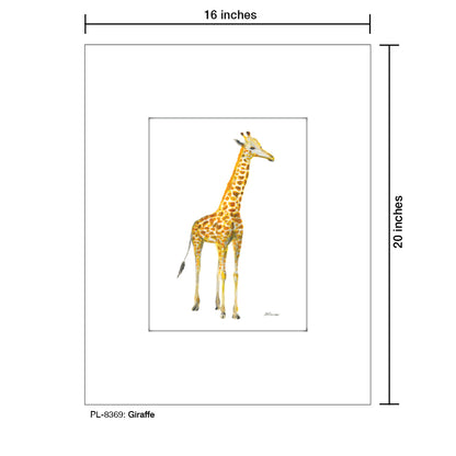 Giraffe, Print (#8369)