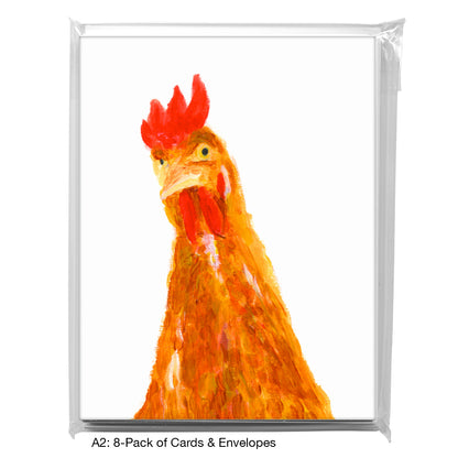 Golden Hen, Greeting Card (8374K)