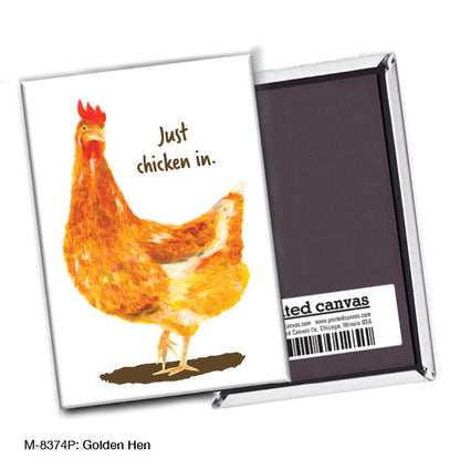 Golden Hen, Magnet (8374P)