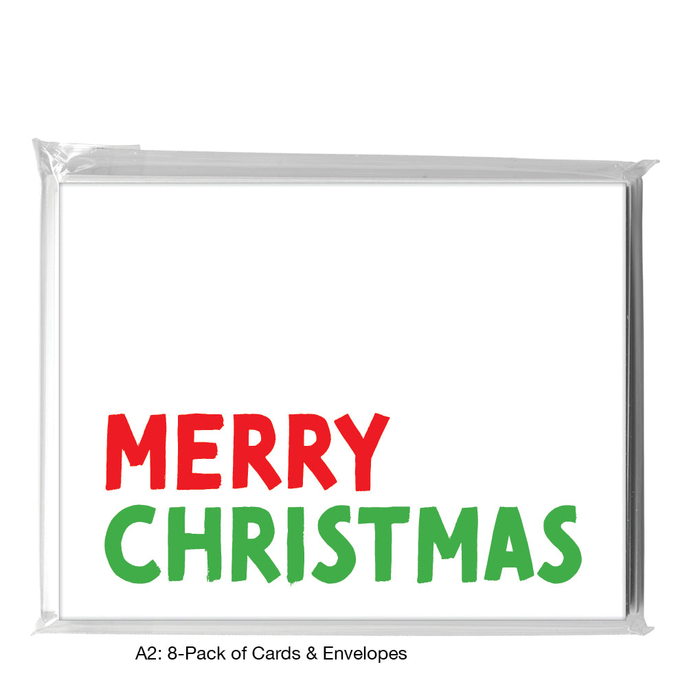 Merry Christmas, Greeting Card (8391)