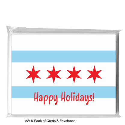 Hello, From Chicago, Greeting Card (8399G)