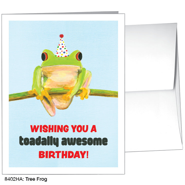 Tree Frog, Greeting Card (8402HA)