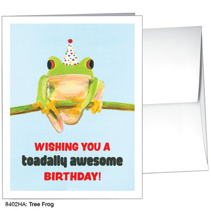 Tree Frog, Greeting Card (8402HA)