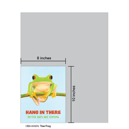 Tree Frog, Card Board (8402N)