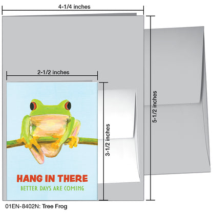 Tree Frog, Greeting Card (8402N)