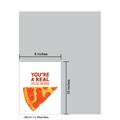 Pizza Slice, Card Board (8411A)