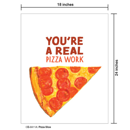 Pizza Slice, Card Board (8411A)