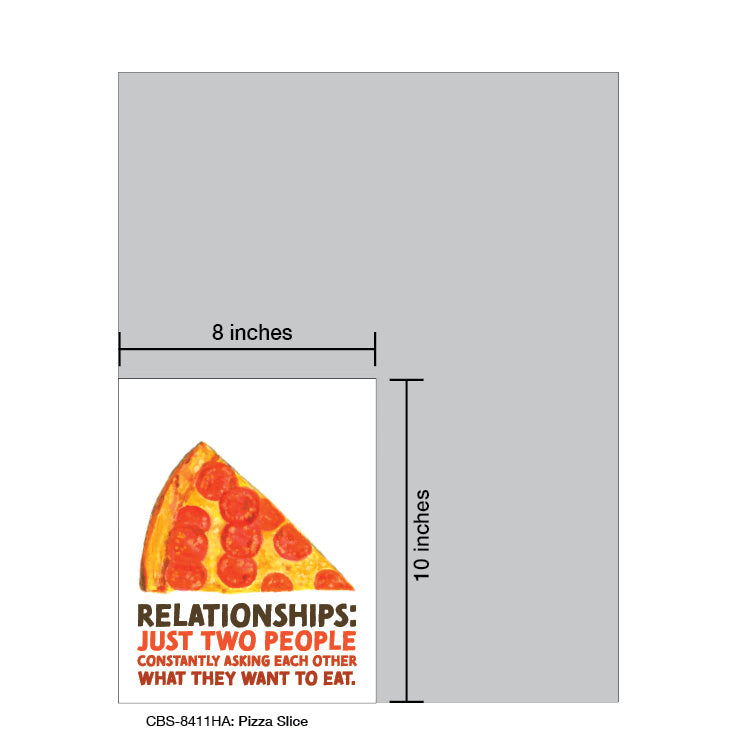 Pizza Slice, Card Board (8411HA)