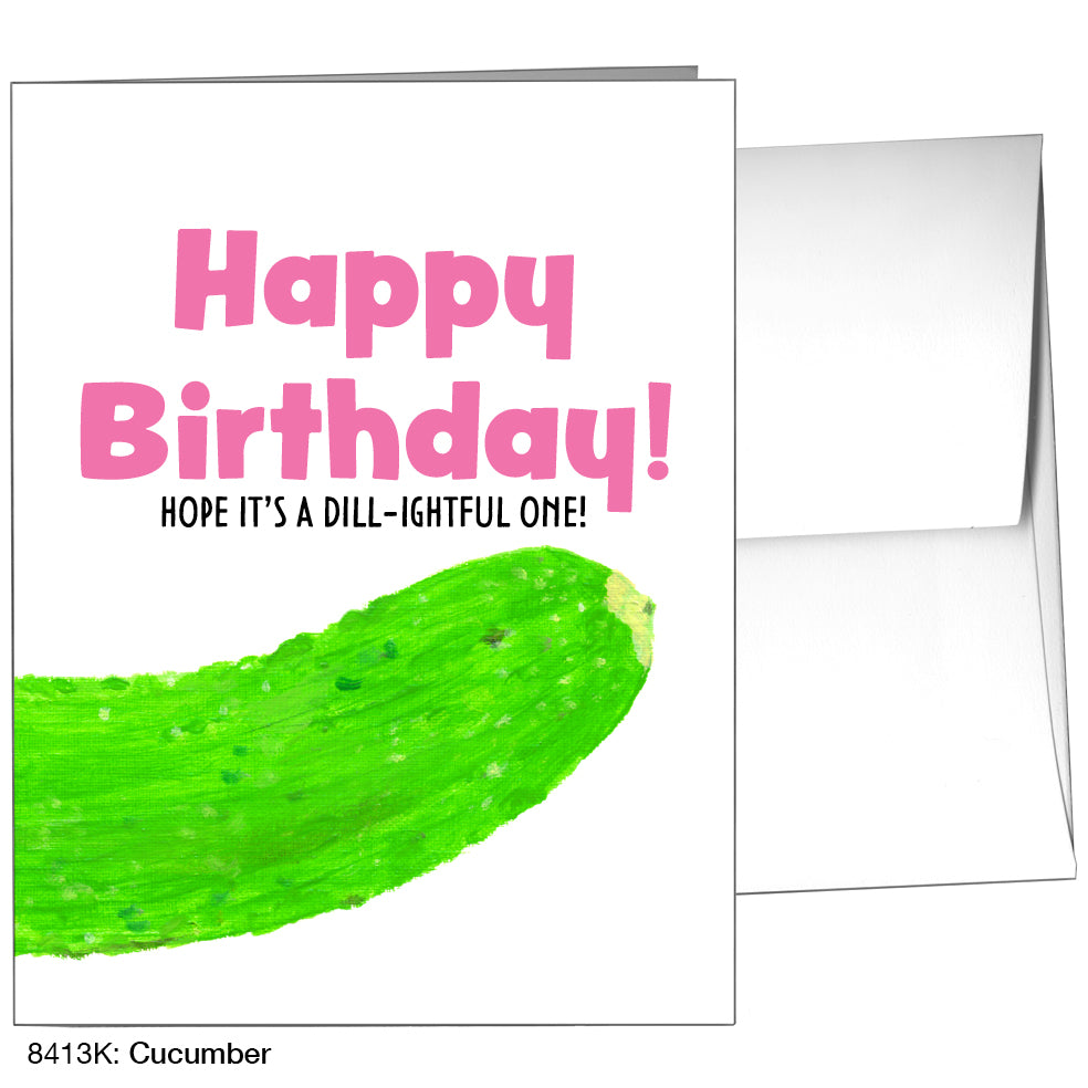 Cucumber, Greeting Card (8413K)