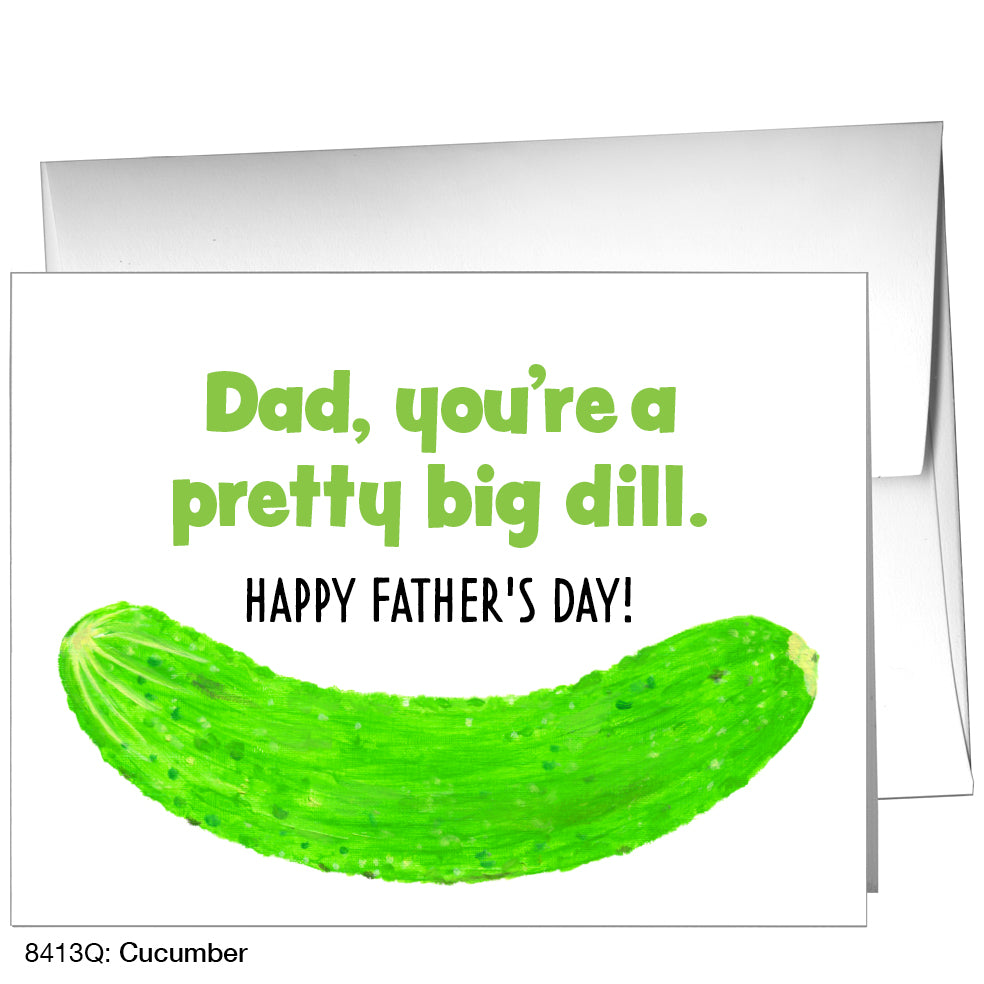 Cucumber, Greeting Card (8413Q)