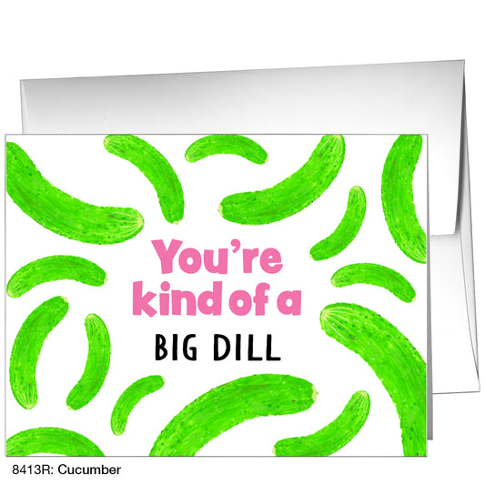 Cucumber, Greeting Card (8413R)