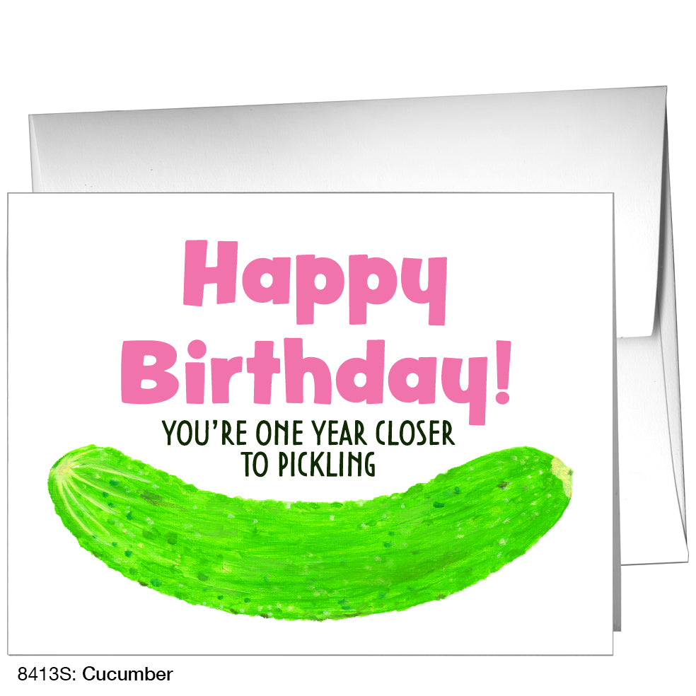 Cucumber, Greeting Card (8413S)