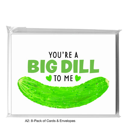 Cucumber, Greeting Card (8413U)