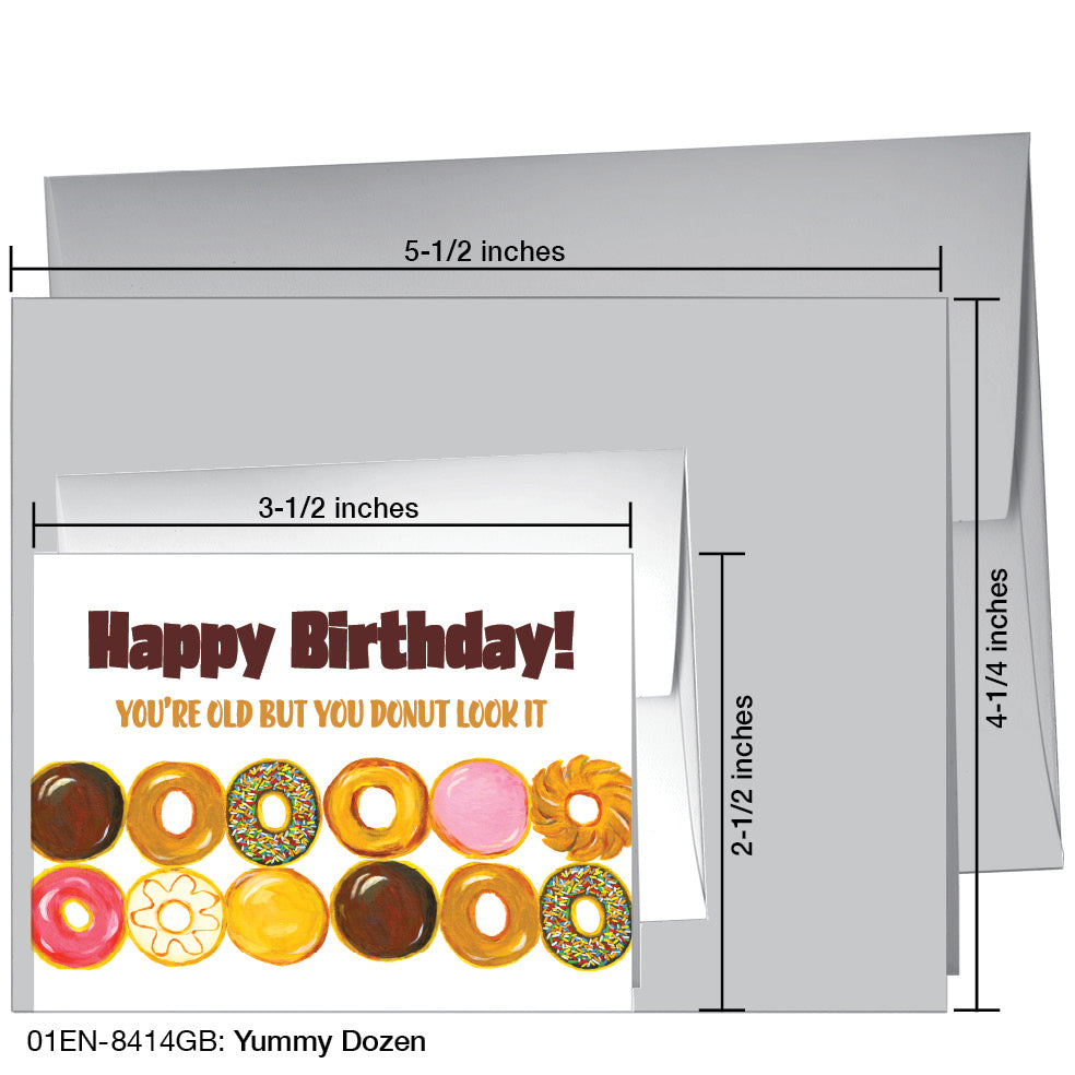 Yummy Dozen, Greeting Card (8414GB)