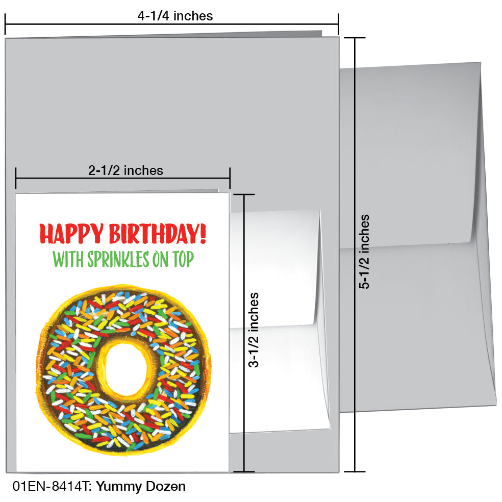 Yummy Dozen, Greeting Card (8414T)